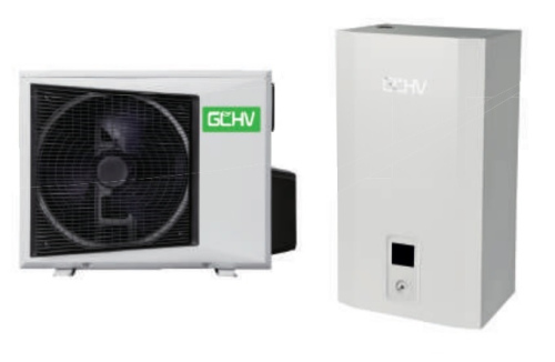 Тепловий насос CHIGO: Зовнішній блок  CLP-V5HW/DR4 + Гідравлічний модуль CLP-V8HN/DR4  5 кВт